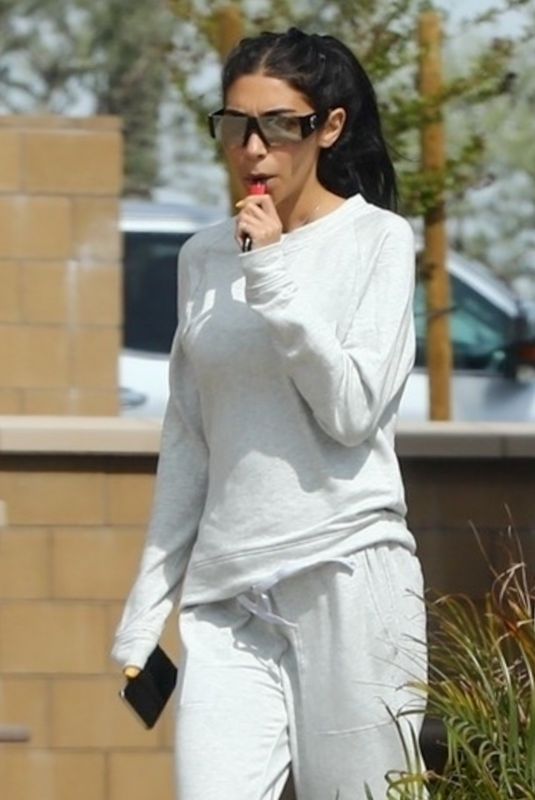 CHANTEL JEFFRIES Out in Palm Springs 04/15/2019