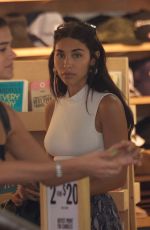 CHANTEL JEFFRIES Shopping at Urban Outfitters in Los Angeles 04/23/2019