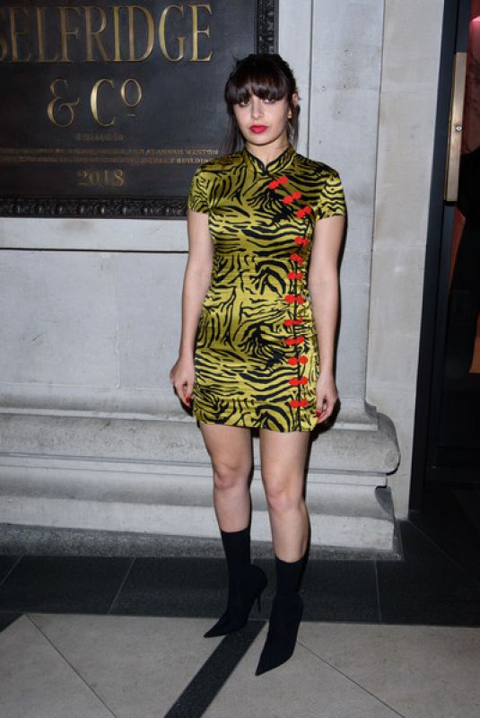 CHARLI XCX at Pat McGrath: A Technicolour Odyssey Launch Party in London 04/04/2019