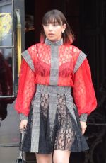 CHARLI XCX Leaves Bowery Hotel in New York 04/30/2019