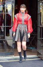 CHARLI XCX Leaves Bowery Hotel in New York 04/30/2019