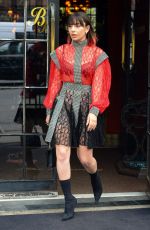 CHARLI XCX Leaves Bowery Hotel in New York 04/30/2019