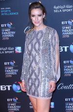 CHARLIE WEBSTER at BT Sport Industry Awards 2019 in London 04/25/2019