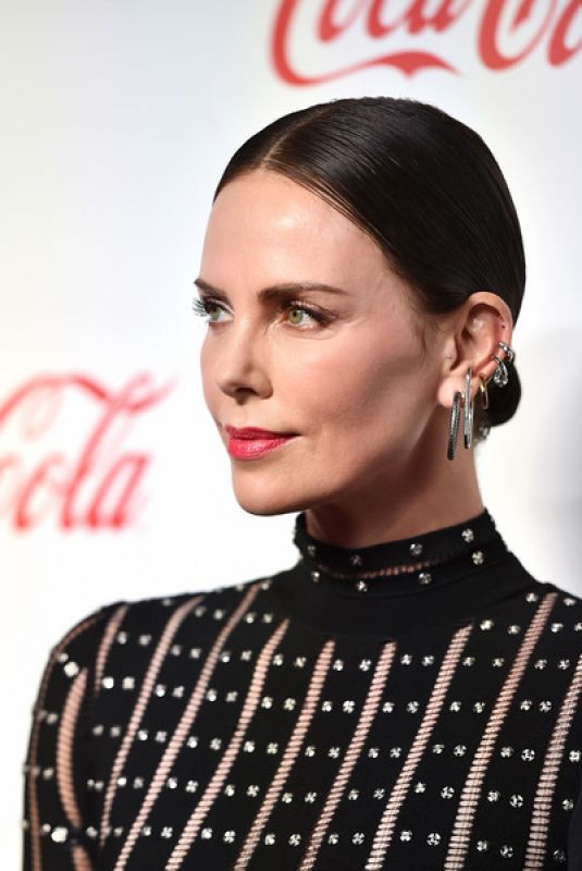 CHARLIZE THERON at Cinemacon Big Screen Achievement Awards in Las Vegas 04/04/2019