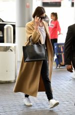 CHARLIZE THERON at LAX Airport in Los Angeles 04/22/2019