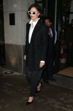CHARLIZE THERON Leaves Her Hotel in New York 04/30/2019