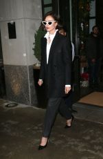 CHARLIZE THERON Leaves Her Hotel in New York 04/30/2019