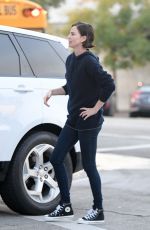 CHARLIZE THERON Out and About in Los Angeles 04/15/2019