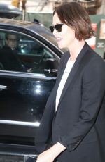 CHARLIZE THERON Out Promotes Long Shot in New York 04/29/2019