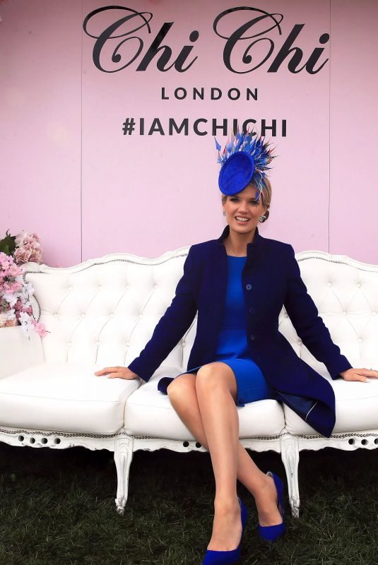 CHARLOTTE HAWNKINS at Grand National Ladies Day at Aintree Racecourse 04/05/2019