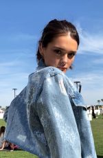 CHARLOTTE LAWRENCE at Coachella - Instagram Pictures and Video, April 2019
