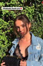 CHARLOTTE LAWRENCE at Coachella - Instagram Pictures and Video, April 2019