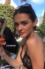 CHARLOTTE LAWRENCE at Coachella - Instagram Pictures and Video, April 2019