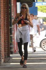 CHARLOTTE MCKINNEY Heading to Yoga Class in Santa Monica 04/24/2019