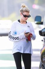 CHARLOTTE MCKINNEY Heading to Yoga Class in Santa Monica 04/24/2019