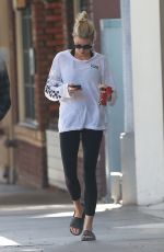 CHARLOTTE MCKINNEY Heading to Yoga Class in Santa Monica 04/24/2019