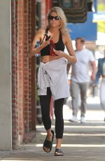 CHARLOTTE MCKINNEY Heading to Yoga Class in Santa Monica 04/24/2019