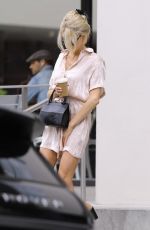 CHARLOTTE MCKINNEY Out and About in Los Angeles 04/05/2019