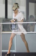 CHARLOTTE MCKINNEY Out and About in Los Angeles 04/05/2019