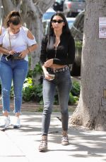 CHATEL JEFFRIES Out in West Hollywood 04/04/2019