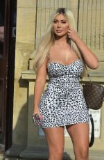 CHLOE FERRY and BETHAN KERSHAW Leaves Esho Clinic in Newcastle 04/23/2019