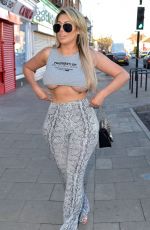 CHLOE FERRY Out and About in London 03/31/2019