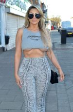 CHLOE FERRY Out and About in London 03/31/2019