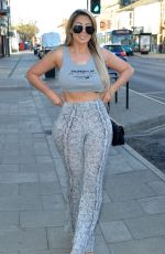 CHLOE FERRY Out and About in London 03/31/2019