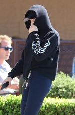 CHLOE MORETZ Goes Incognito in Studio City 04/12/2019