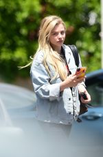 CHLOE MORETZ Out for Lunch in Los Angeles 04/22/2019