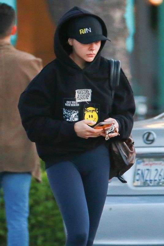 CHLOE MORETZ Out in Los Angeles 04/24/2019