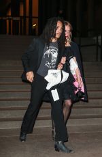 CHLOE SEVIGNY and Luka Sabbat at Marc Jacobs
