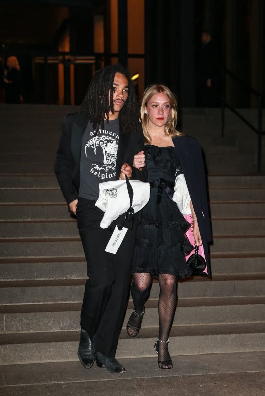 CHLOE SEVIGNY and Luka Sabbat at Marc Jacobs