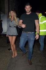 CHLOE SIMS at Nobu in London 04/13/2019