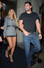 CHLOE SIMS at Nobu in London 04/13/2019