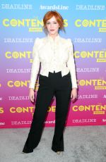 CHRISTINA HENDRICKS at Deadline Contenders Emmy Event in Los Angeles 04/07/2019