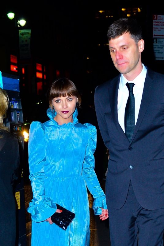 CHRISTINA RICCI and James Heerdegen at Marc Jacobs