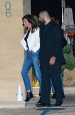 CINDY CRAWFORD at Nobu in Malibu 04/16/2019
