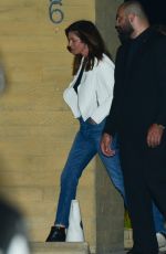 CINDY CRAWFORD at Nobu in Malibu 04/16/2019