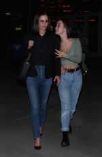 COURTENEY COX and COCOARQUETTE Night Out in Hollywood 04/24/2019