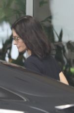 COURTENEY COX Arrives at Her Home in Los Angeles 04/16/2019