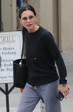 COURTENEY COX Out and About in Beverly Hills 04/04/2019