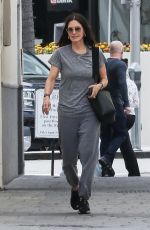 COURTENEY COX Out and About in Beverly Hills 04/11/2019