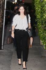 COURTENEY COX Out in Santa Monica 04/11/2019