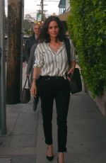 COURTENEY COX Out in Santa Monica 04/11/2019