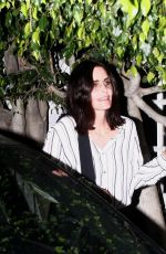COURTENEY COX Out in Santa Monica 04/11/2019
