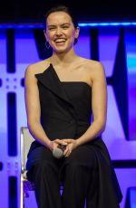 DAISY RIDLEY at The Rise of Skywalker Panel in Chicago 04/12/2019