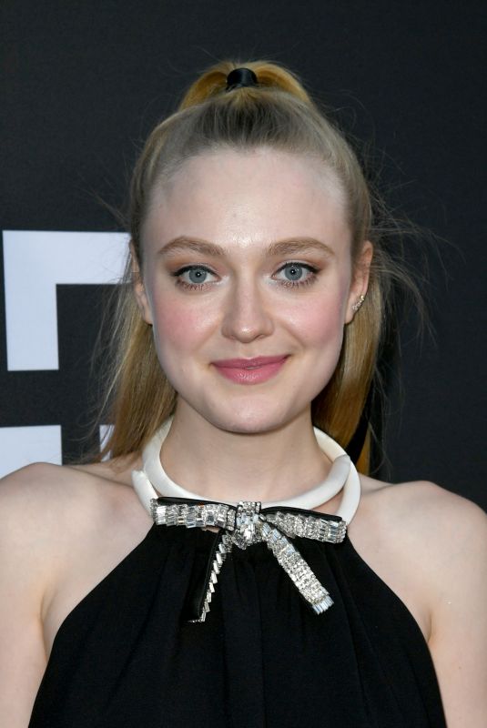 DAKOTA FANNING at Teen Spirit Special Screening in Los Angeles 04/02/2019