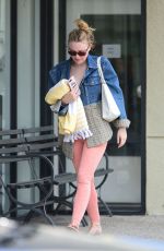 DAKOTA FANNING Leaves a Gym in Los Angeles 04/02/2019