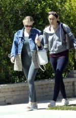 DAKOTA FANNING Out and About in Los Angeles 04/23/2019